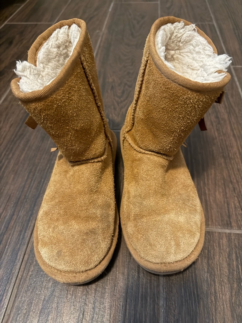 🐸 2/$20 Koolaburra Tan Kids Boots